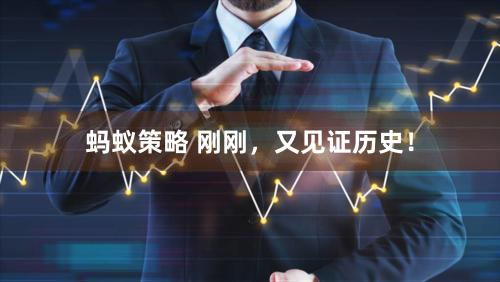 蚂蚁策略 刚刚，又见证历史！