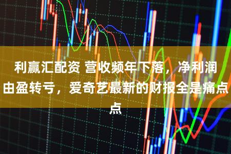 利赢汇配资 营收频年下落,净利润由盈转亏,爱奇艺最新的财报全是痛点