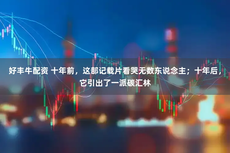 好丰牛配资 十年前，这部记载片看哭无数东说念主；十年后，它引出了一派碳汇林